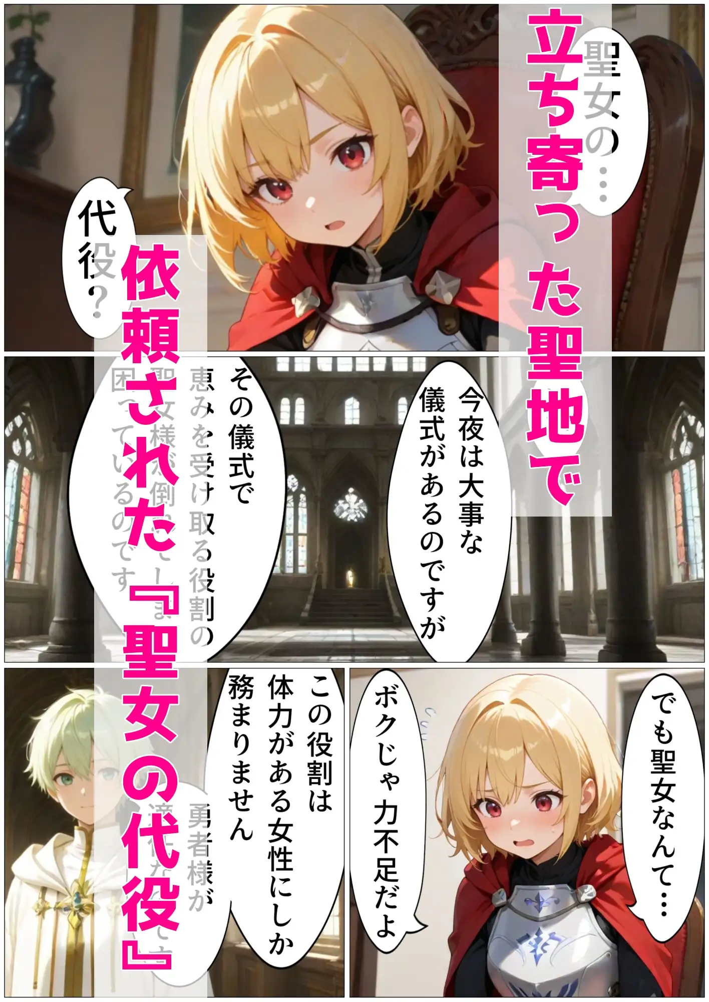 勇者は聖女に入りますか? サンプル画像 3
