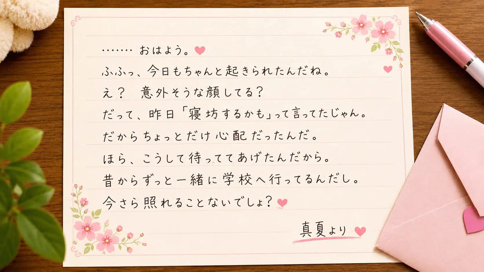 僕の「幼馴染」☆村田真夏☆「幼馴染から告白編」 サンプル画像 2