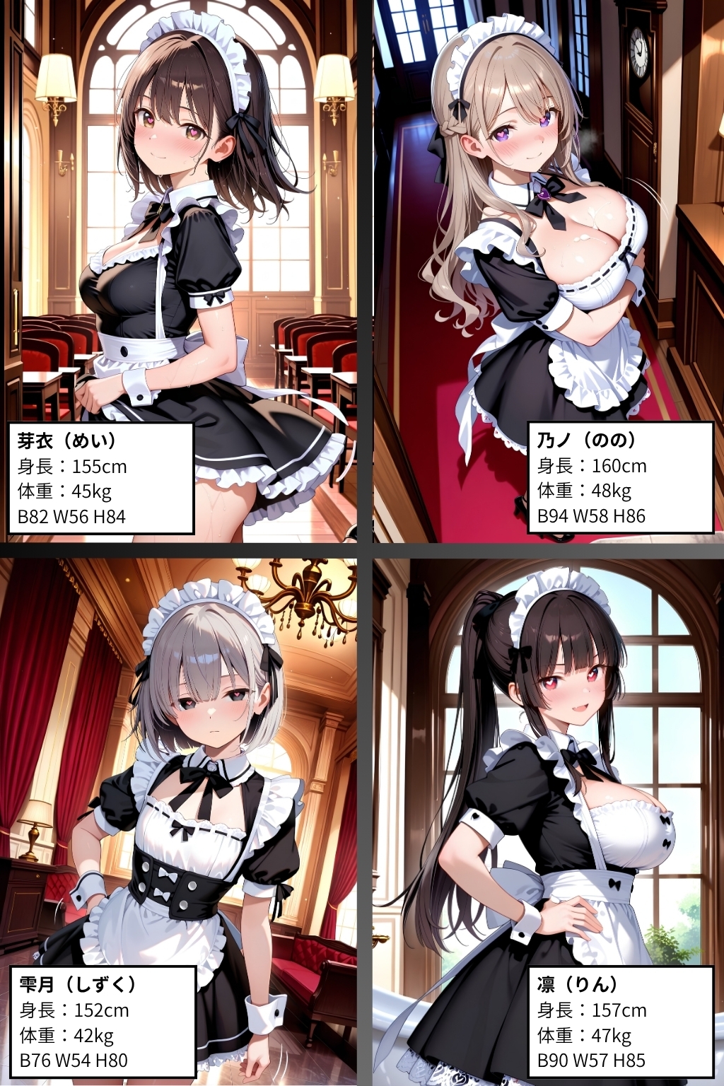 ようこそ禁断のメイドフェスへ(2)-1 ～ 弱いところを徹底的にいじめまくり！大量潮吹き前戯で相性チェック！(芽生・乃ノ 編) ～_7