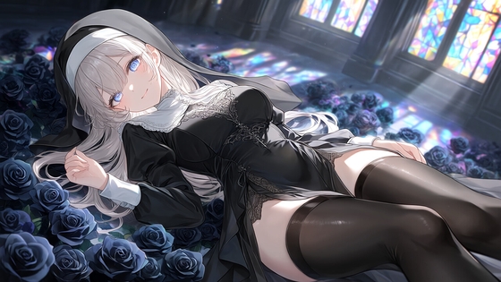 ゴシックシスター美少女〜神秘の黒タイツファッション〜