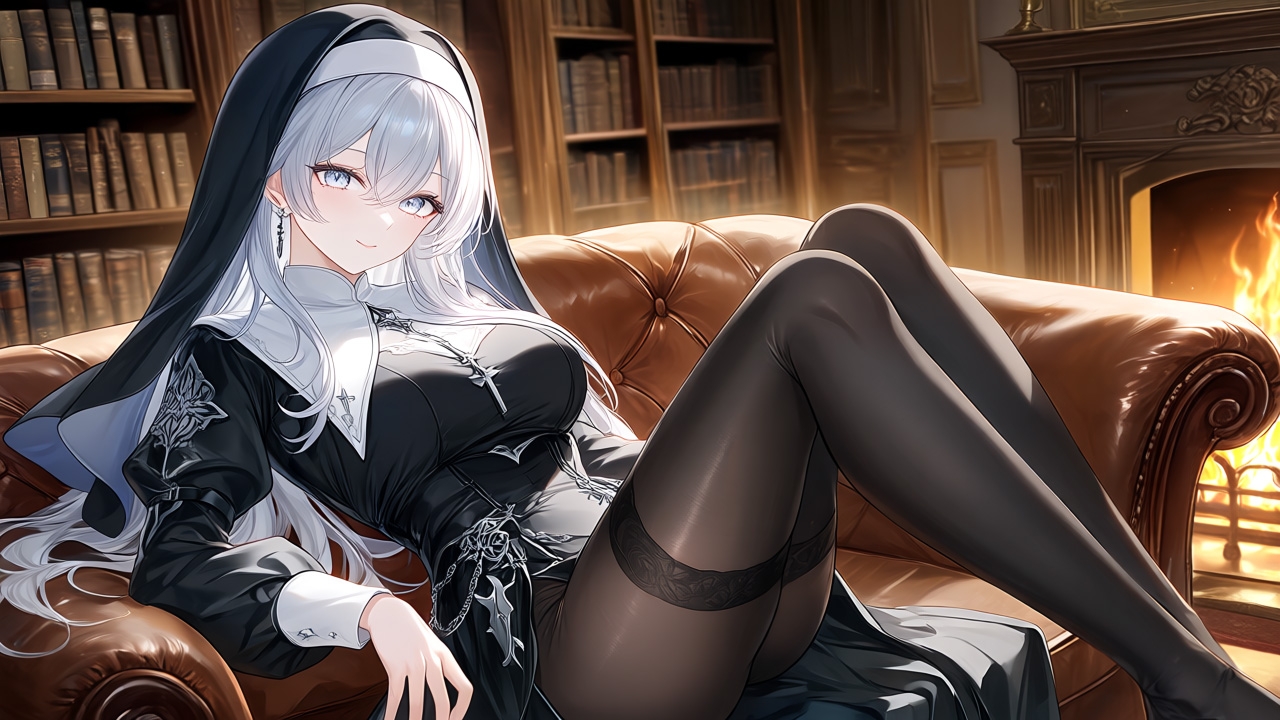 ゴシックシスター美少女〜神秘の黒タイツファッション〜 画像3