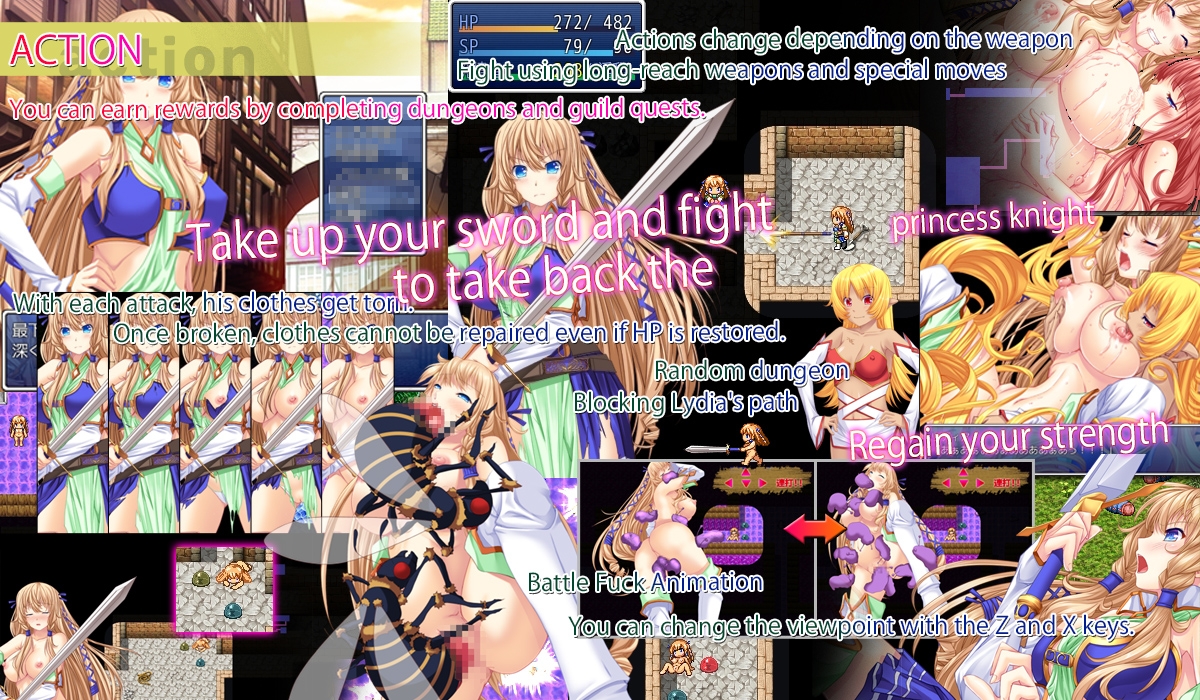 Princess Knight Lydia [Umanori Knights] sample 2
