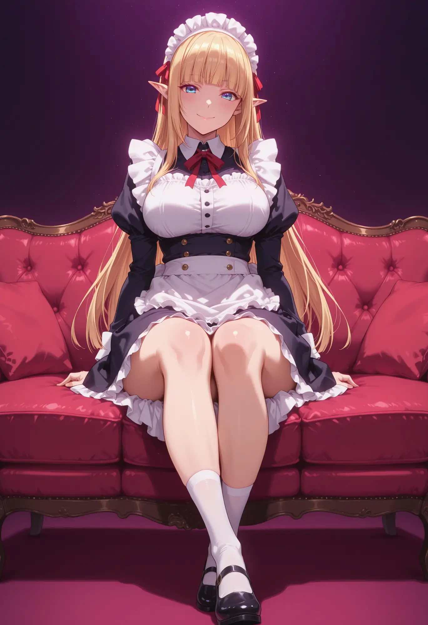 エルフのメイドさんの誘惑8 サンプル画像 2