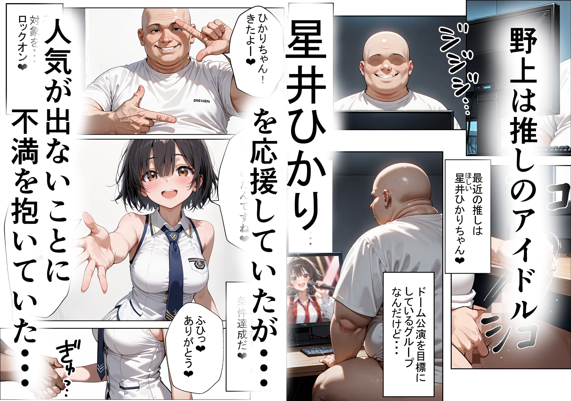 アイドル排泄 推しアイドルを人格排泄、夢を叶えます サンプル1