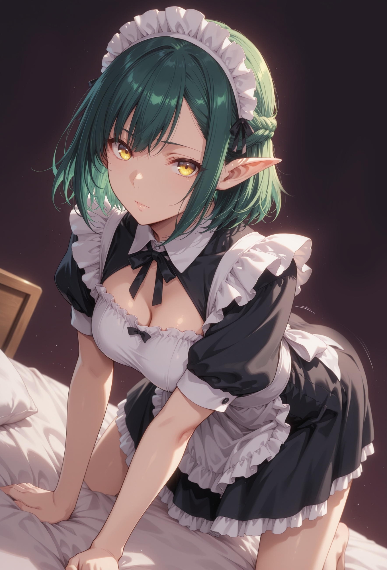 エルフのメイドさんの誘惑9_7