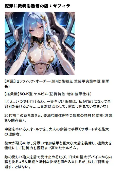 オルガエンジン:鋼の城壁『残月』〜カテドラル・ノース防衛戦〜 サンプル画像 4