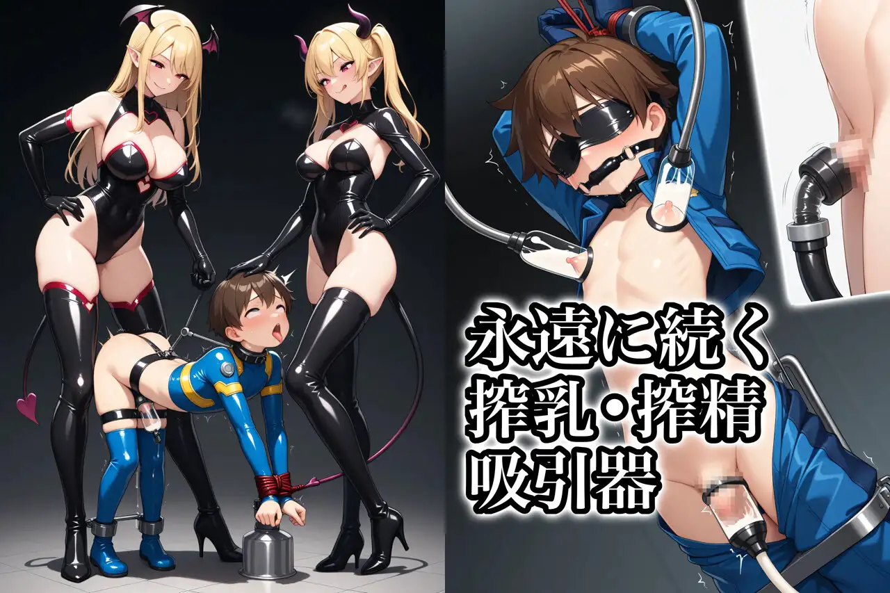 ヒーロー君はサキュバス様の搾精マゾ家畜になりました サンプル画像6