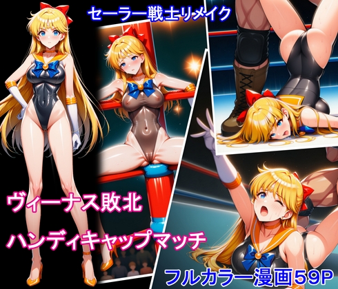 セーラー戦士リメイク ヴィーナス敗北 ハンディキャップマッチ