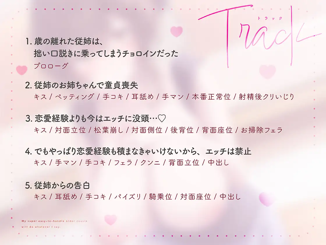 【初体験喪失×年上お姉ちゃん】ちょろ過ぎる従姉妹のおねえさんは何でも言うことを聞いてくれる サンプル画像 5