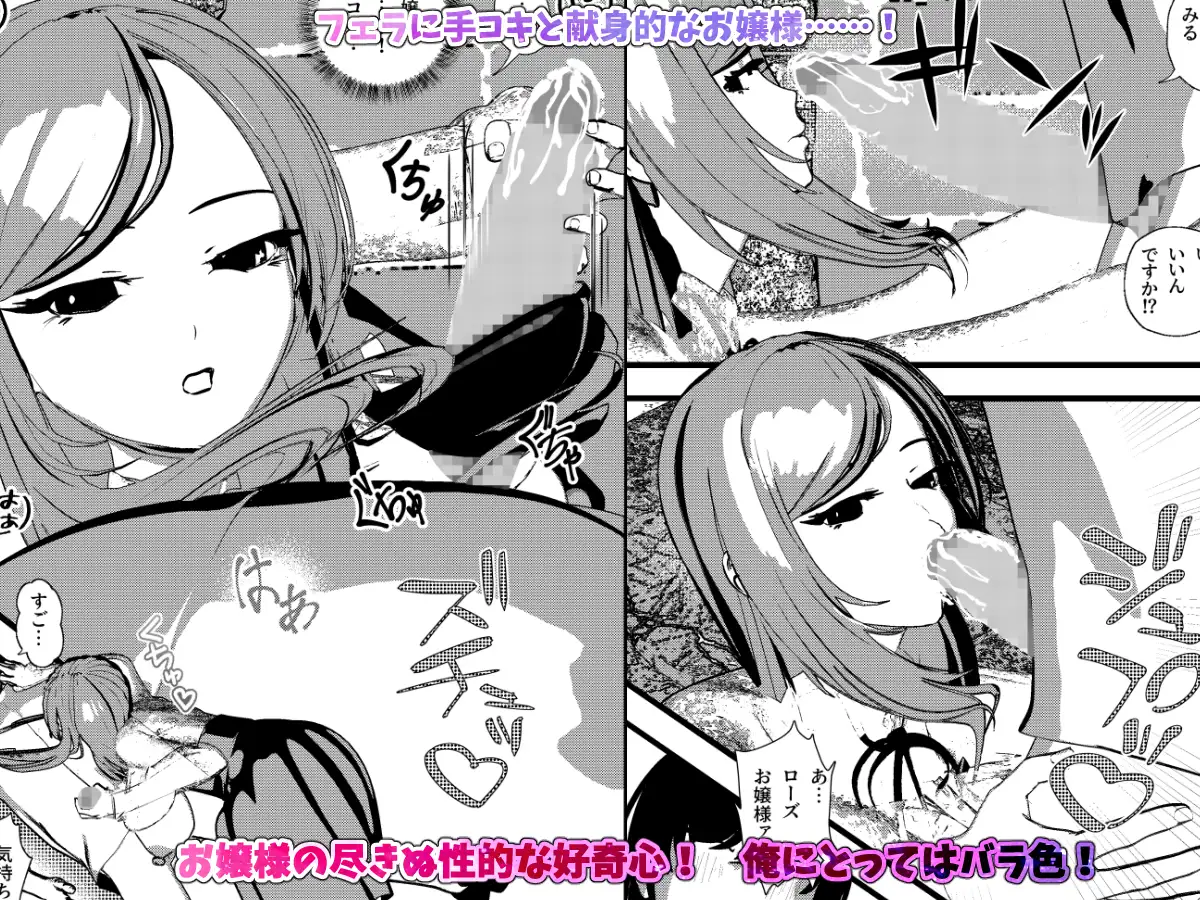 無表情クールなお嬢様は俺の事が大好きで献身的なSEXしてくれちゃうッ！ サンプル画像 3