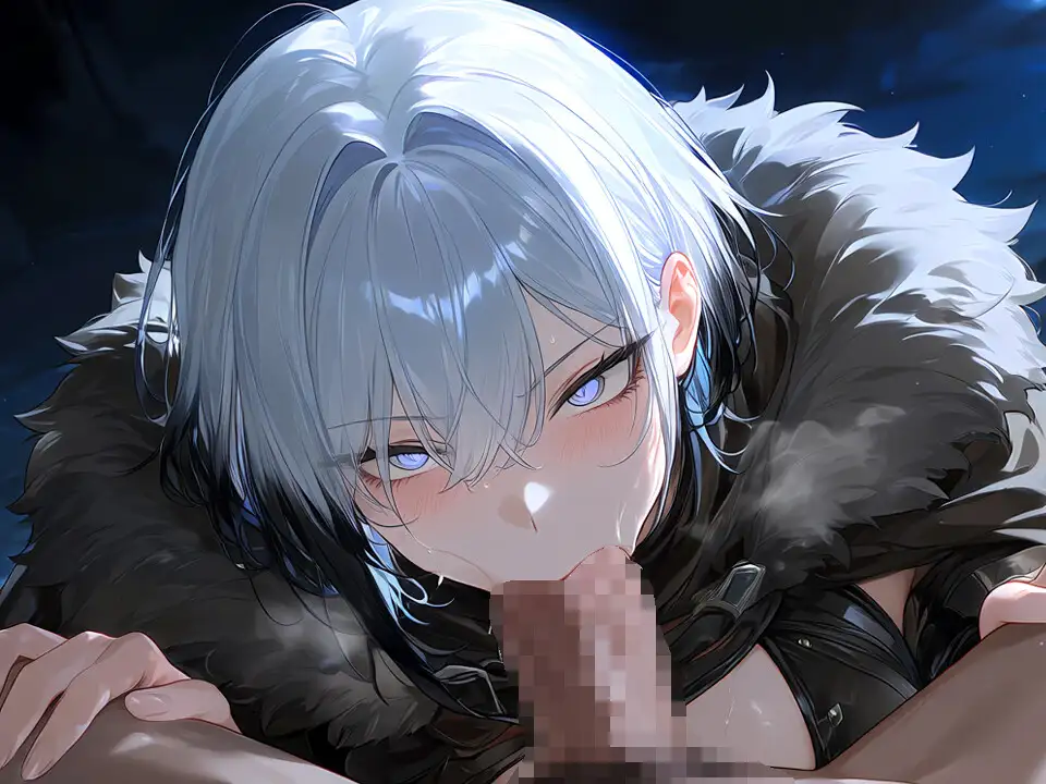 ちんぽ狩り女騎士に襲われた！【フェラ特化/女性優位/イラマチオ】 サンプル画像 4