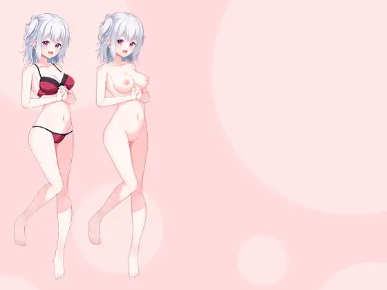 【立ち絵素材R18】ちょっぴりおかしな傷有少女 フルセットPSDパック サンプル画像 6