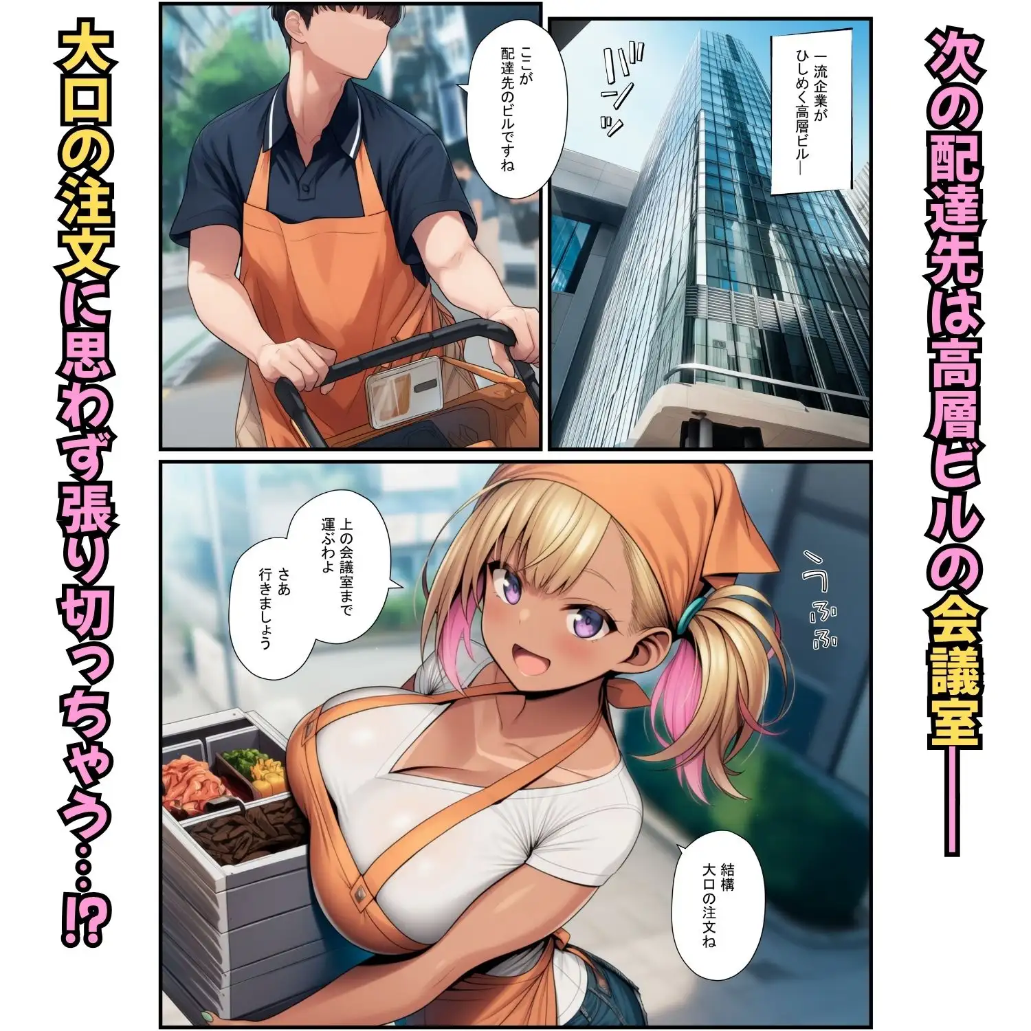 お弁当屋の看板娘が生ハメ奉仕！配達先で寝取られ肉便器堕ち サンプル画像 6