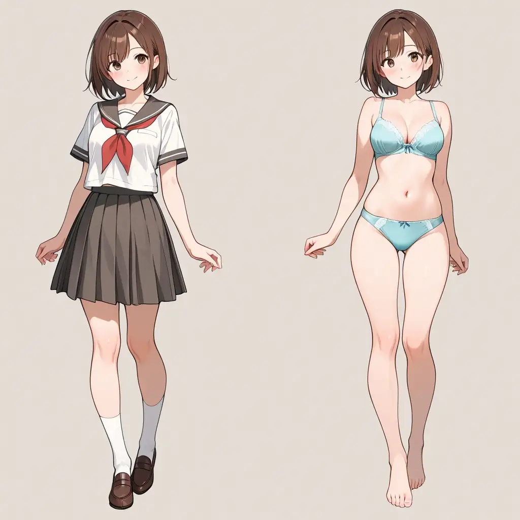セーラー服のあの子は、下着姿が一番かわいい。 サンプル画像 2