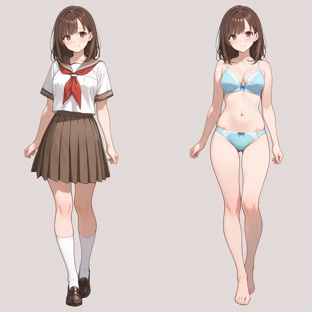 セーラー服のあの子は、下着姿が一番かわいい。 サンプル画像 4
