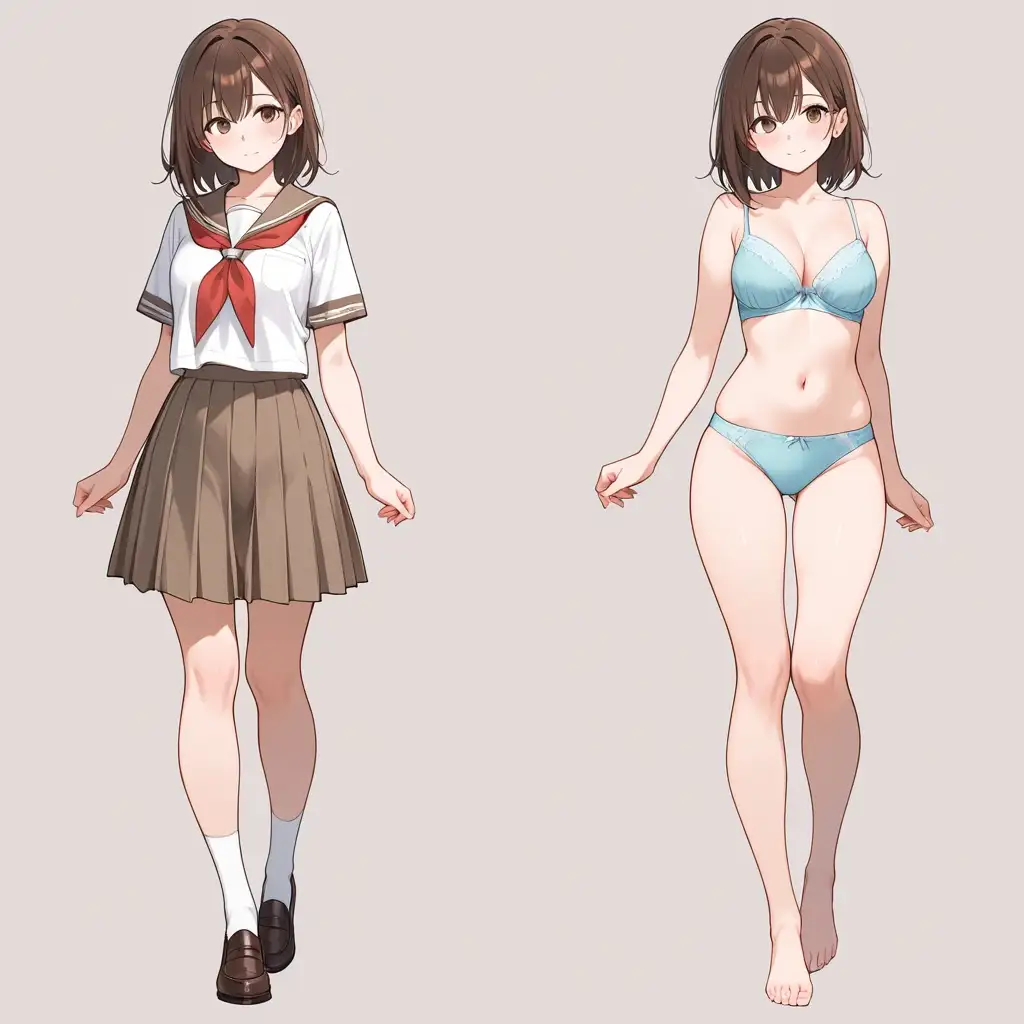 セーラー服のあの子は、下着姿が一番かわいい。 サンプル画像 6