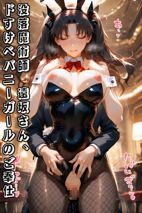 没落魔術師 遠坂さん、ドすけべバニーガールのご奉仕