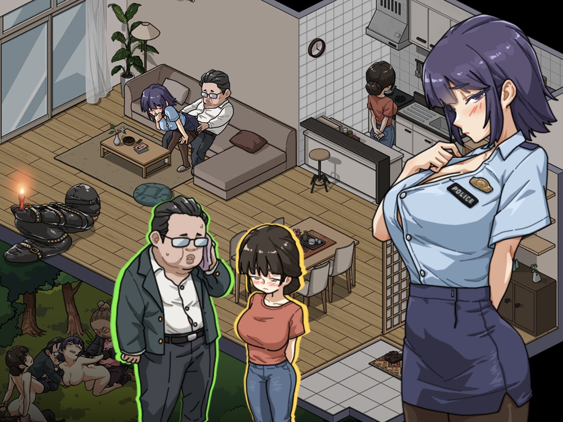 【Android版】極道無頼EX:女警・鮎川光--処女が変態に変わる分かれ道 画像3