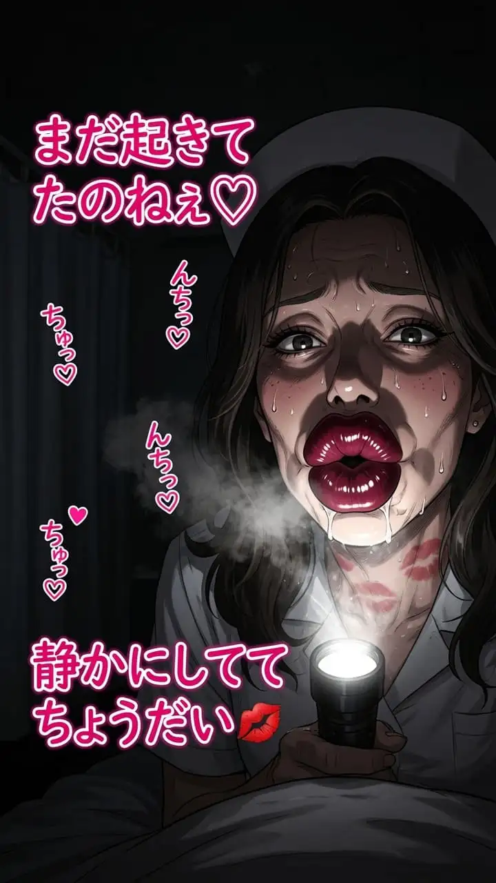 【秘書とナース】肉厚唇とブチュキスマークの誘惑 サンプル画像 4