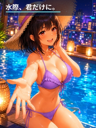 水際、君だけに。-月城美玲 水着グラビア画集-