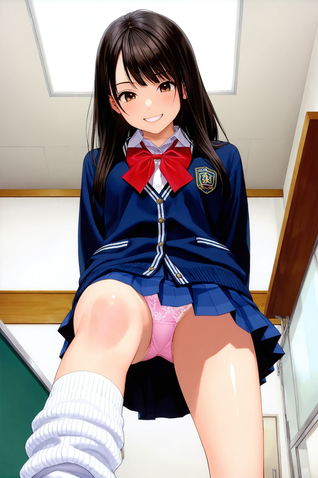 ルーズソックスJKの踏みつけパンチラ Vol.2 画像1