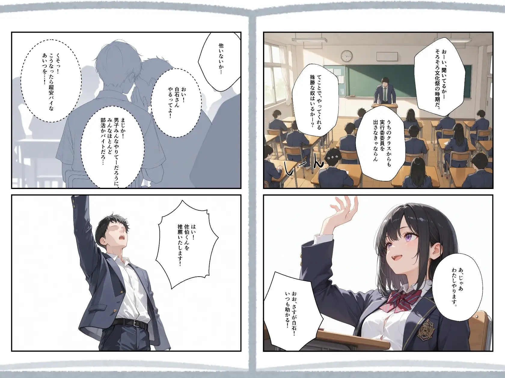 修学旅行、後。憧れの同級生との後日談。 サンプル画像 4