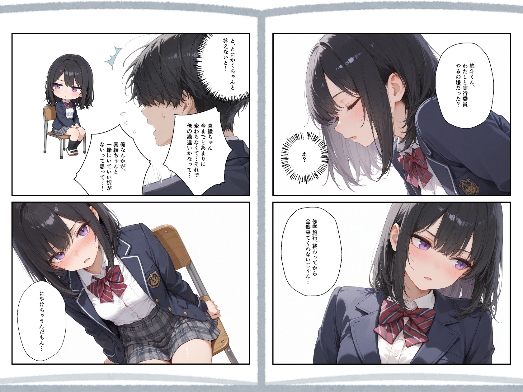 修学旅行、後。憧れの同級生との後日談。 画像6