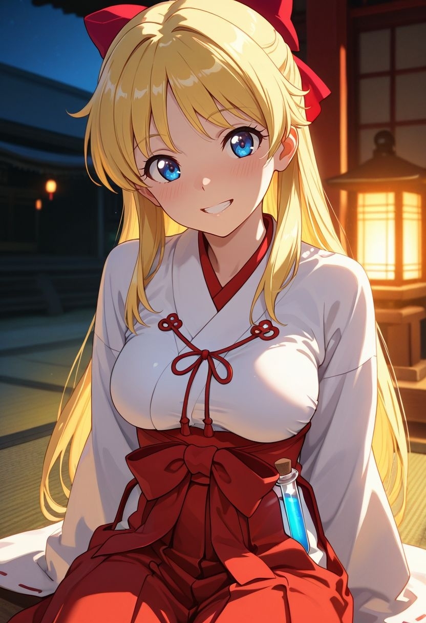 もしも。。。このキャラが巫女だったら～愛野美〇子～ 画像2