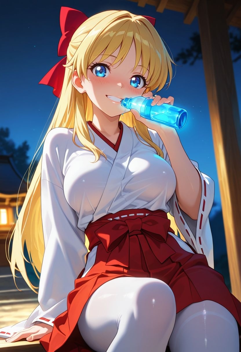 もしも。。。このキャラが巫女だったら～愛野美〇子～ 画像3