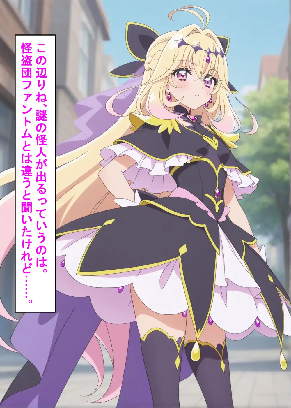 ヒロイン敗北_キュアアルカ〇・シャドウ＆キュアエクレ〇ル〜触手姦＆市民輪〇〜 サンプル画像 6
