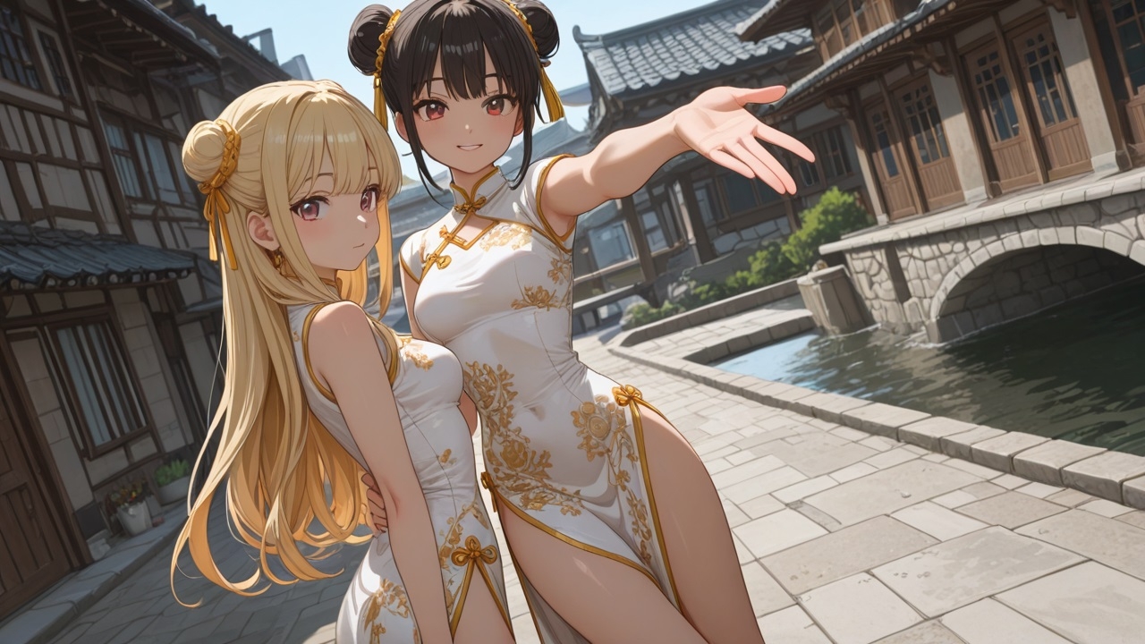 チャイナ服の女の娘 画像3