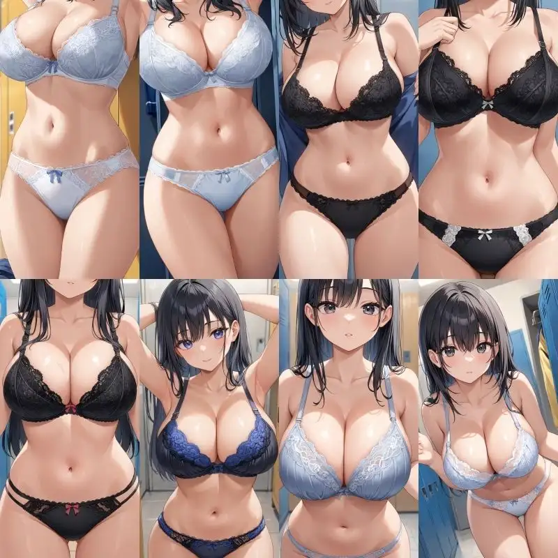 【女子更衣室盗撮】巨乳J〇レース下着【500枚】Vol.1-2 サンプル画像 9