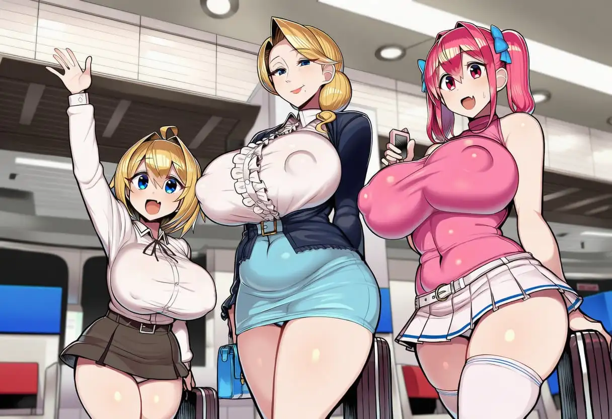 【NTR】海外旅行から帰国した妻と娘の様子が変！ サンプル画像 2