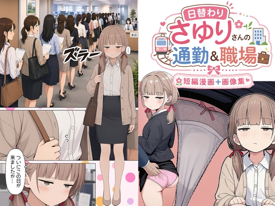 日替わりさゆりさんの通勤&職場 短編漫画+画像集