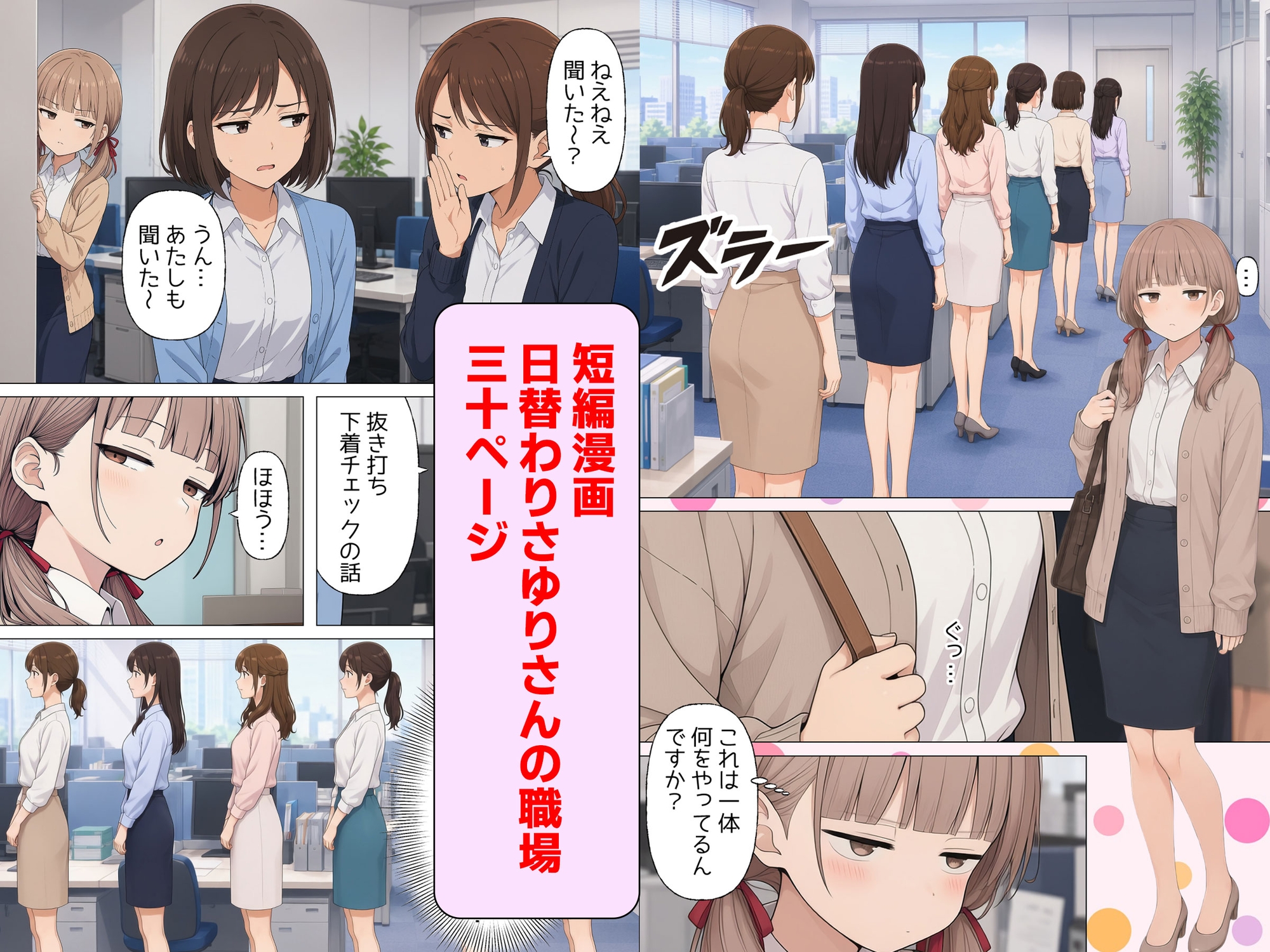 日替わりさゆりさんの通勤&職場 短編漫画+画像集 画像2
