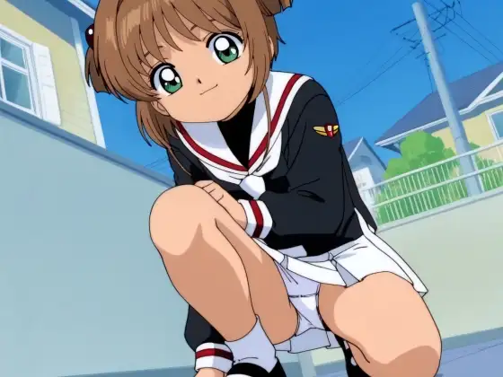 木〇本桜パンチラCG集(全100枚)+簡易パンチラアニメ10本セット_model2 ジャケット画像