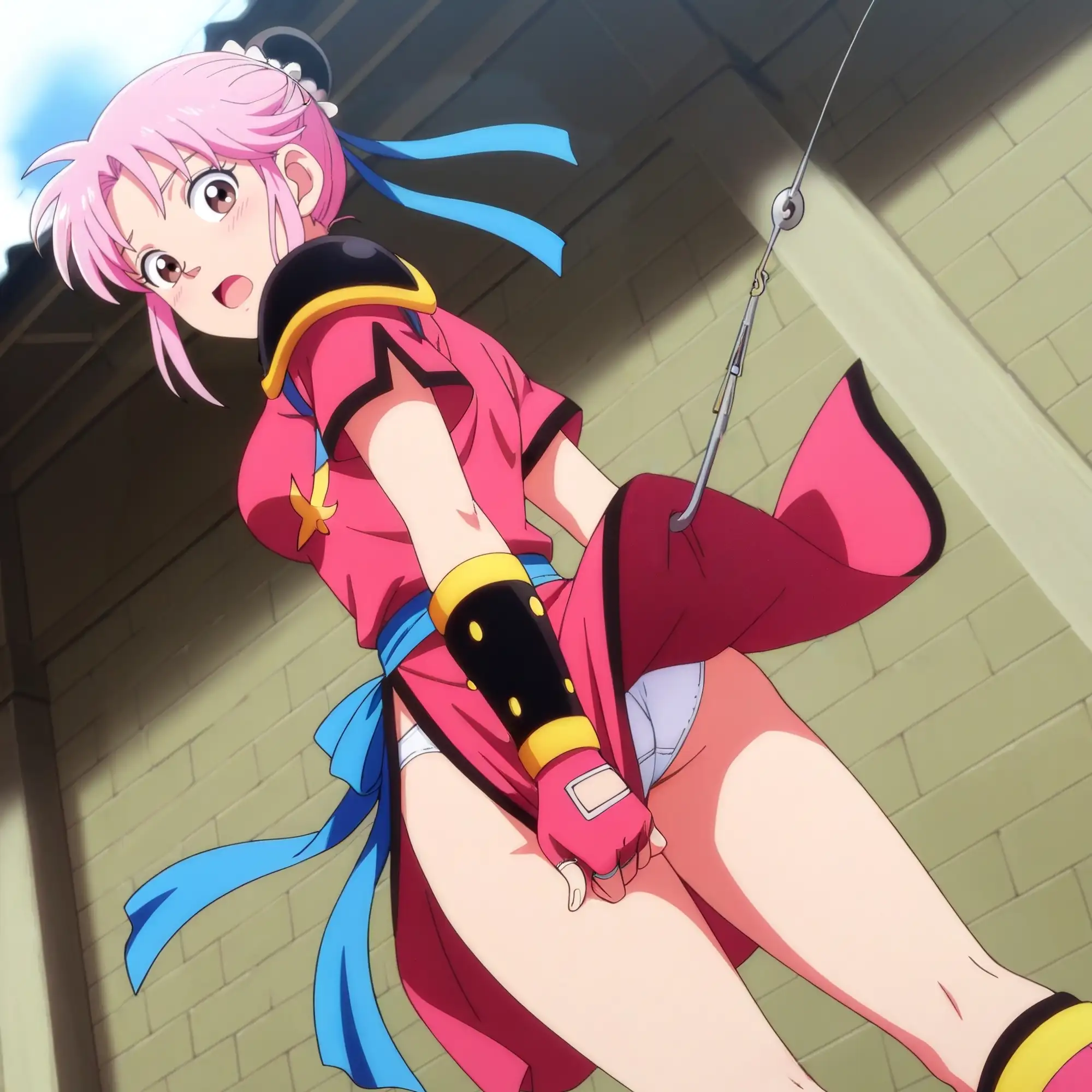 武闘家マ〇ムパンチラCG集2(全100枚)+簡易パンチラアニメ10本セット_model2 サンプル画像 2