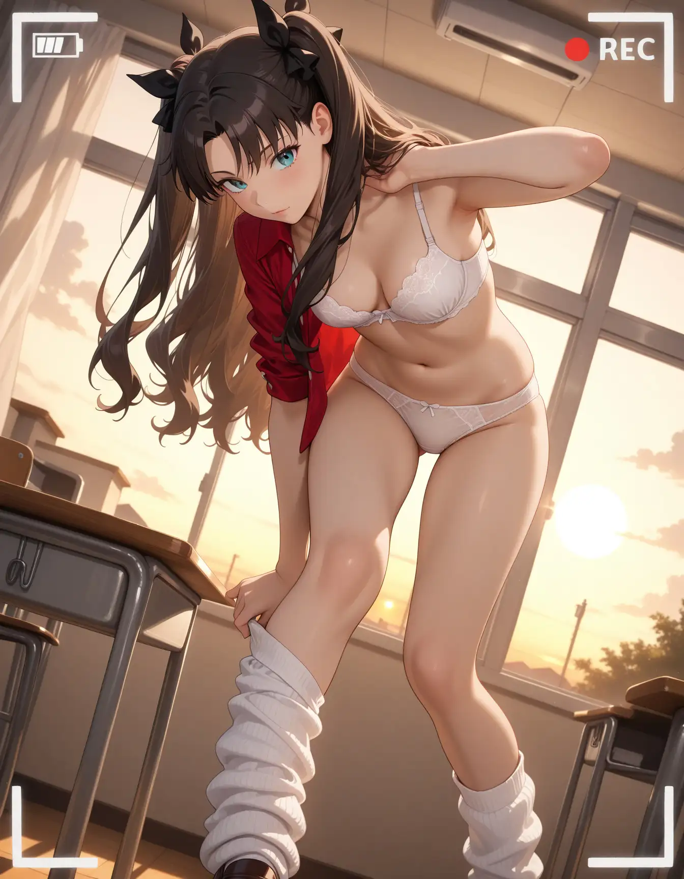 放課後の教室でキモ男に犯●れた少女 サンプル画像 2