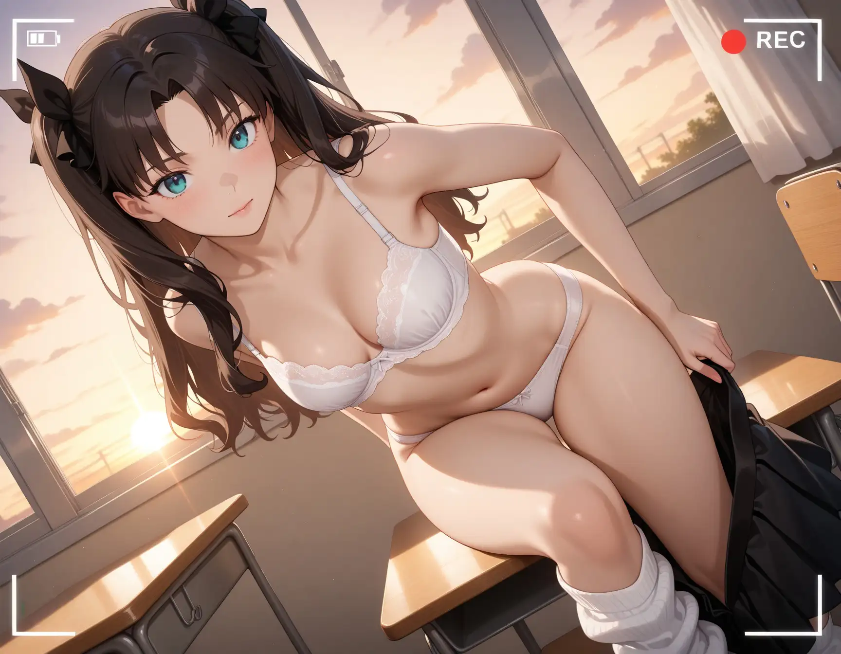放課後の教室でキモ男に犯●れた少女 サンプル画像 3