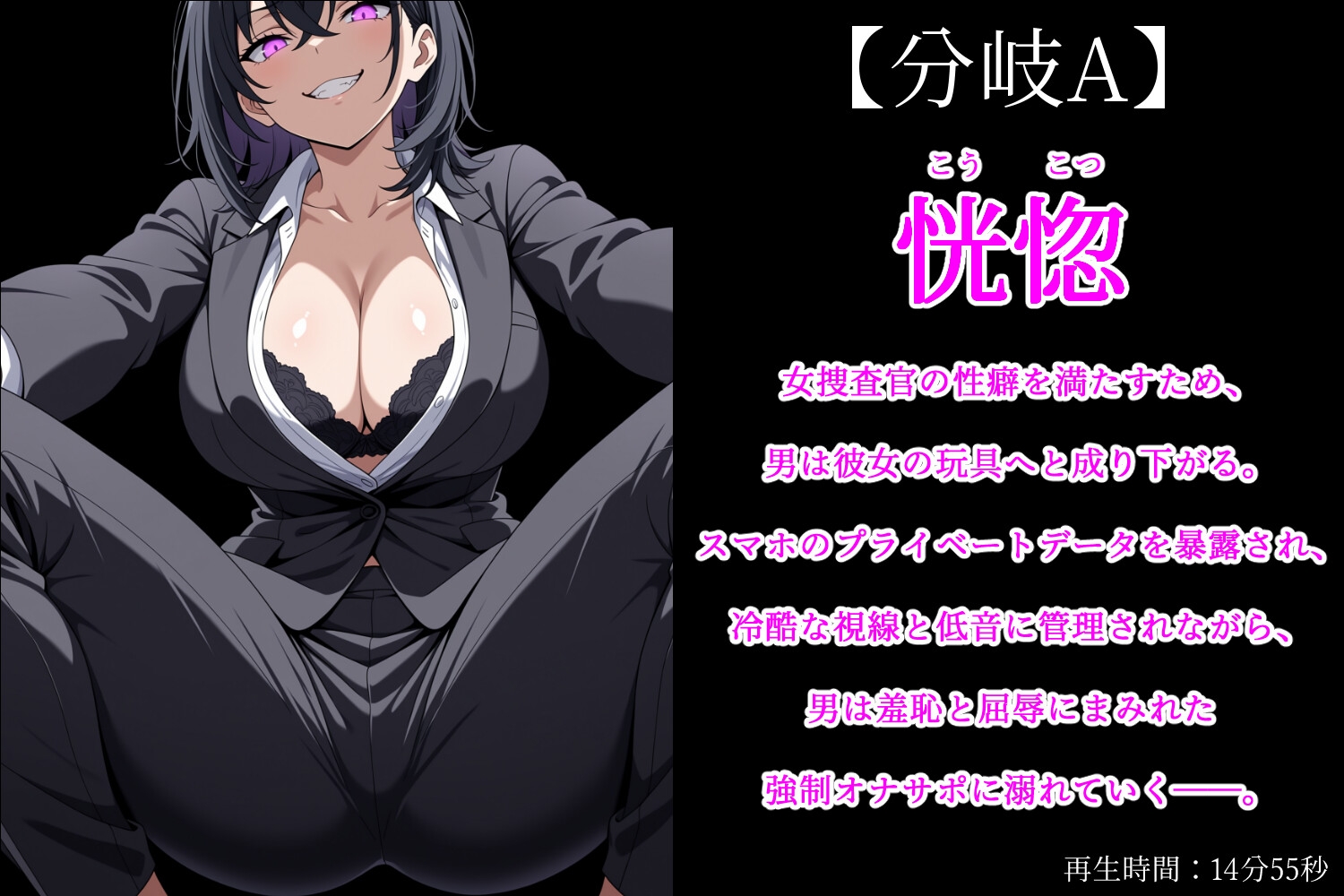 【結末分岐型】 恍惚と屈辱