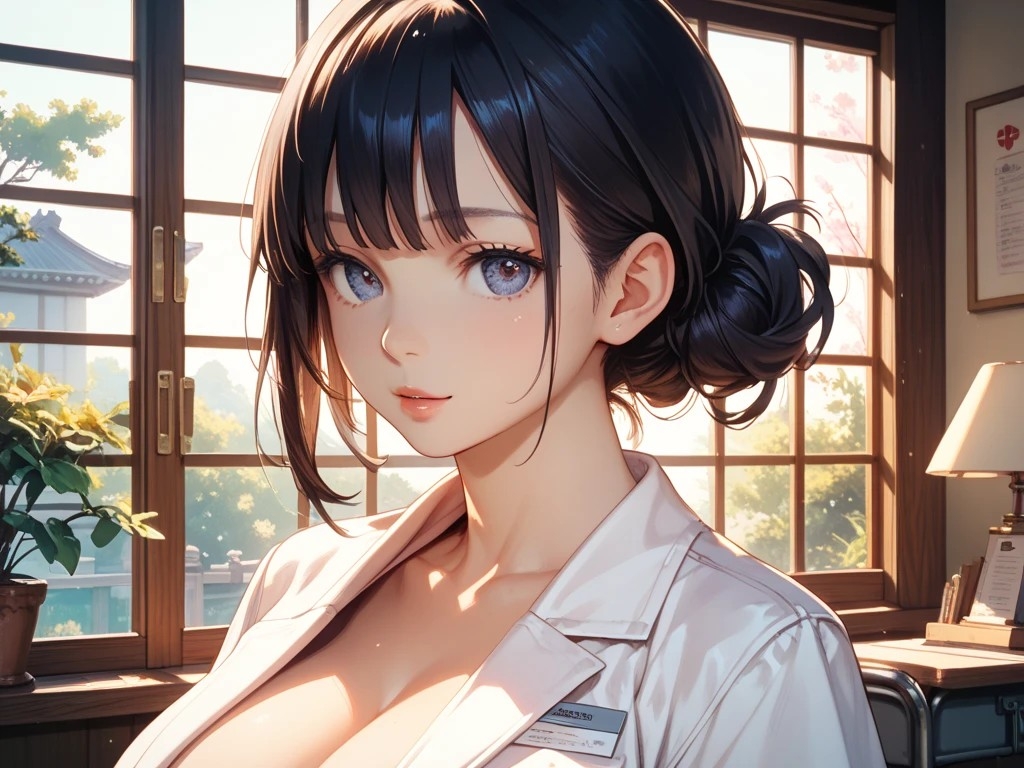 保健室の先生と花畑散策美女とレオタード美女 サンプル1