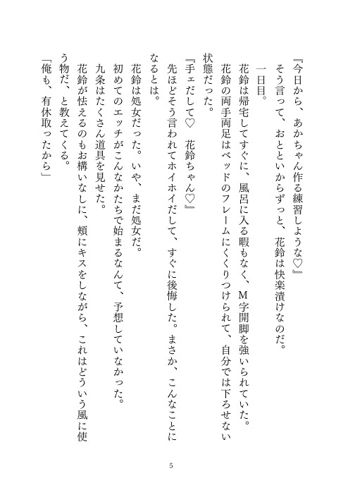 ドMでおばかな花鈴のための、賢い番犬〜三日間、おまんこ挿入だけしてもらえない監禁調教〜
