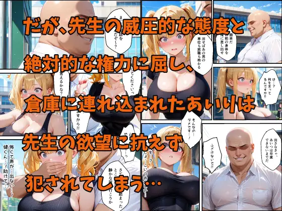 彼氏を庇った爆乳彼女が寝取られチンポ中毒になった話 サンプル画像 4
