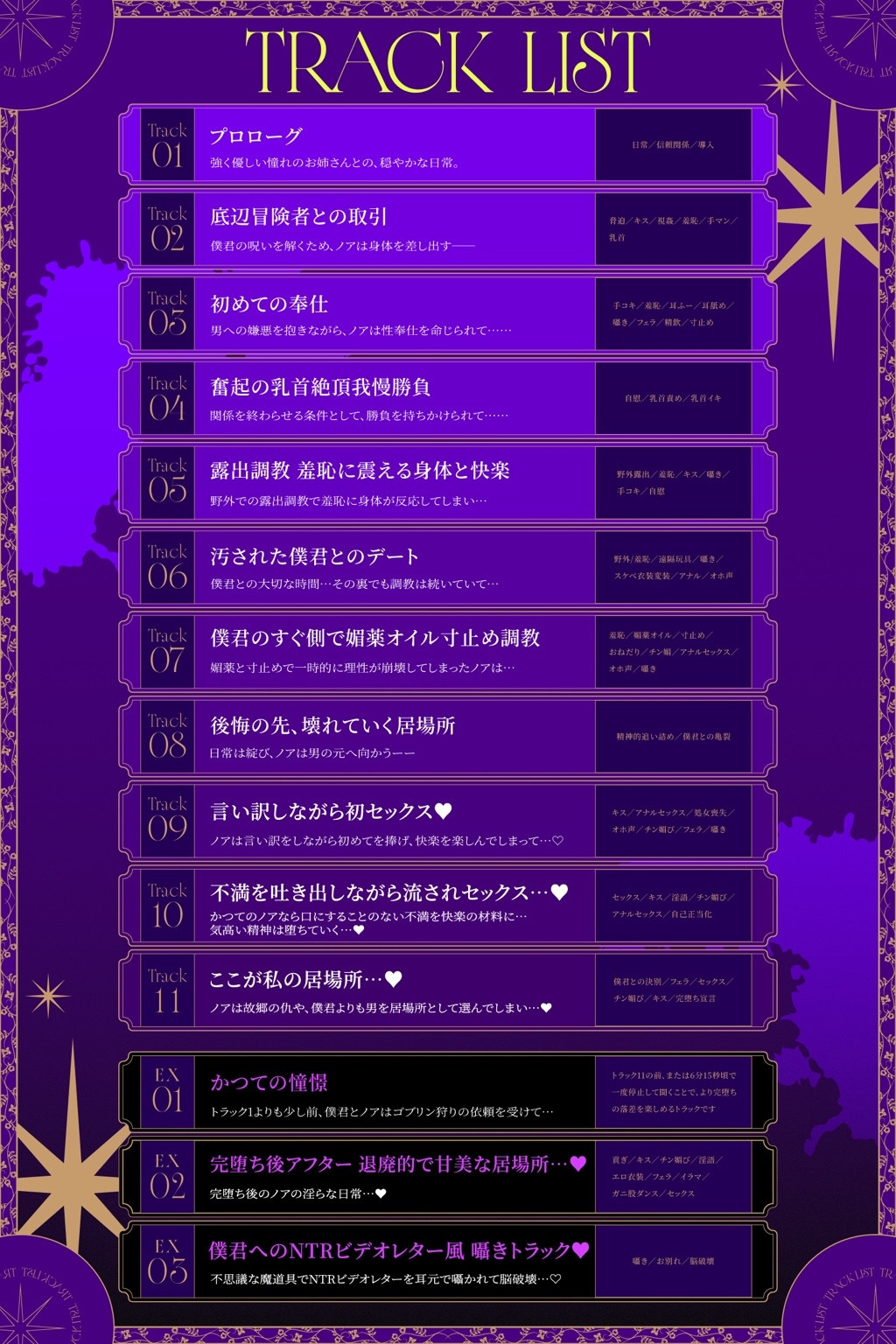 【KU100/段階堕ちNTR】憧れのつよつよ冒険者のお姉さんが最低冒険者に寝取られる話【2時間20分】 画像3