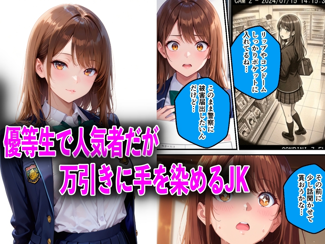 JKが巨根チンポで中出し性教育された話 サンプル3