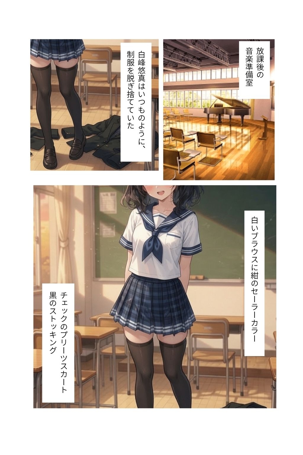 男の娘は今日も犯される〜アナル中出しで精液まみれの日々〜 サンプル1