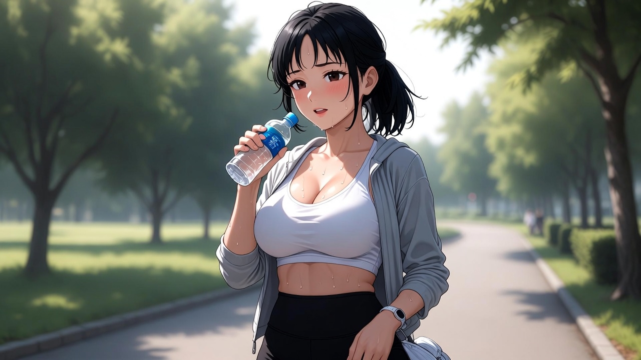 【ASMR】年上トレーナーと一緒にマラソン完走~敬語から始まる30分の励ましと耳かき~ 画像3