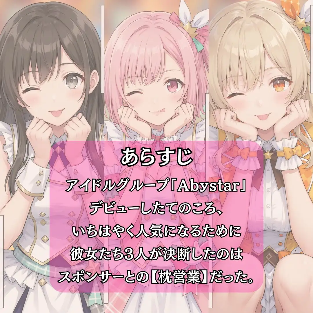 アイドルのお仕事-スポンサーとの生ハメ契約- サンプル画像 2