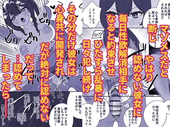 才色兼備の生徒会副会長はマゾメス堕ちしてるのを意地でも認めない サンプル画像 9