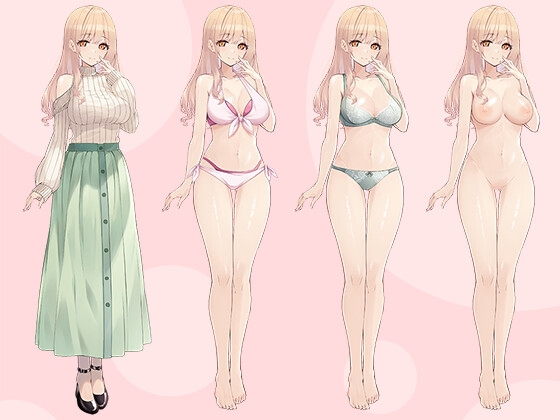 【立ち絵素材R18】あらあらお隣のお姉さん フルセットPSDパック